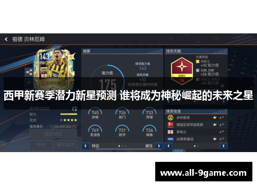 西甲新赛季潜力新星预测 谁将成为神秘崛起的未来之星